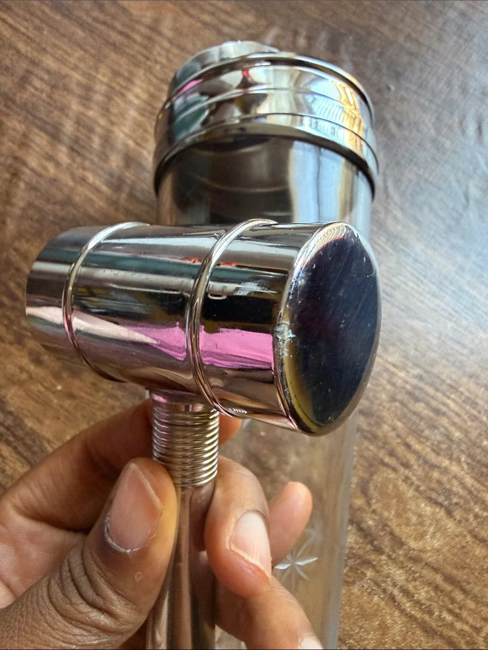 Chase USA Vintage Cocktail Mixer & Stainless Steel Jigger Set | Mid-Century